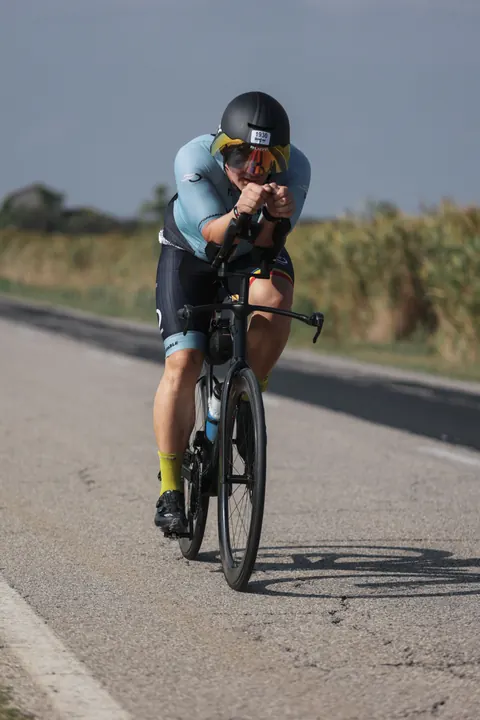 Panait Mihai Vlad — IRONMAN Italy Emilia-Romagna, 2026 · poziție aero, 180 km